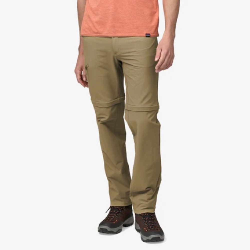 Patagonia Men's Convertible Hiking Pants - Olive/Tan